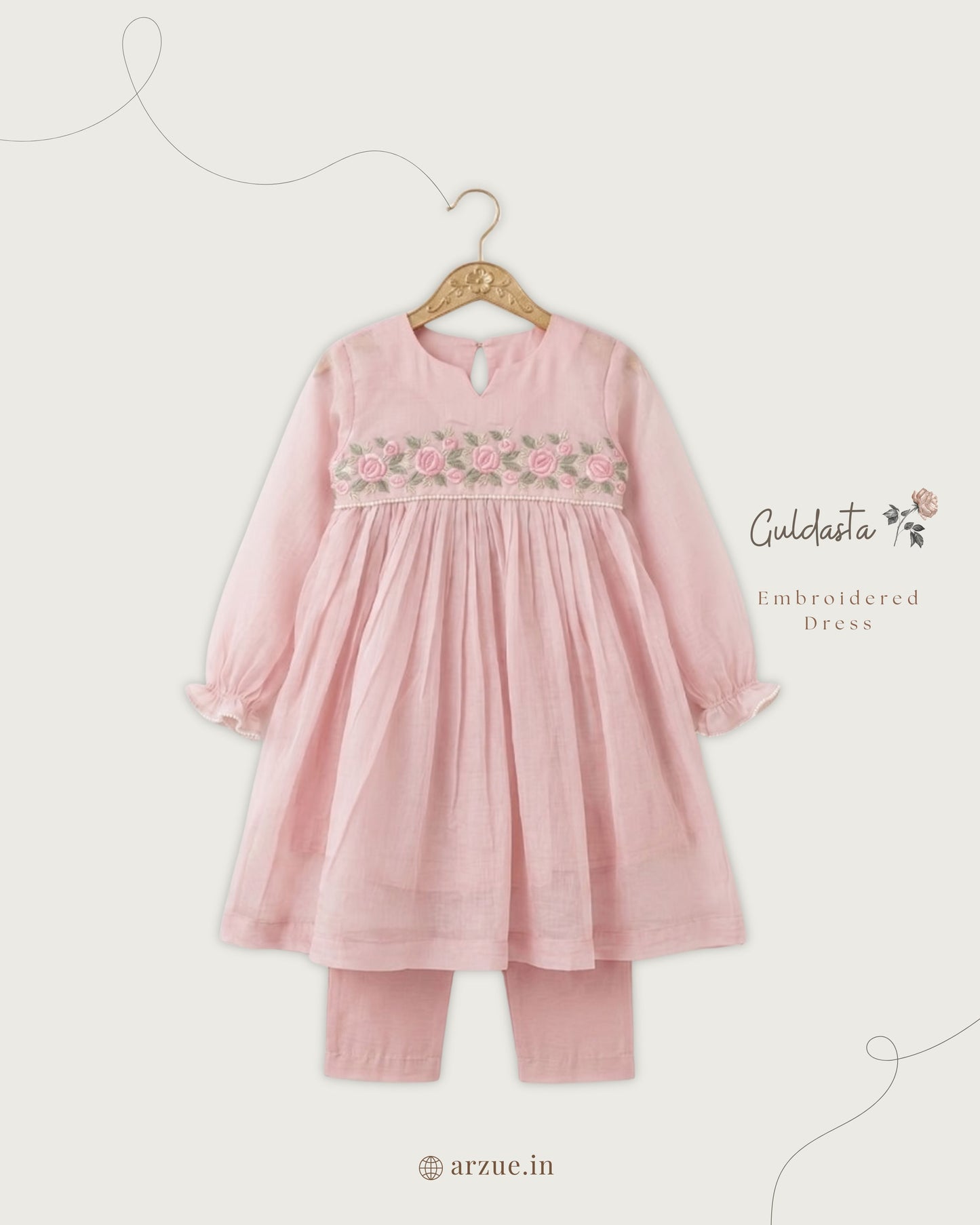 Rosa Pink - Frill Set
