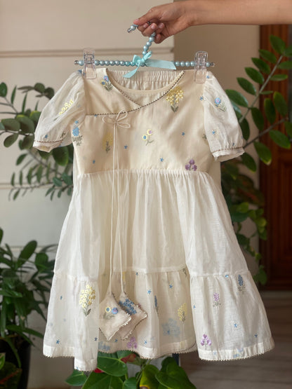 Sharara Set Ivory White