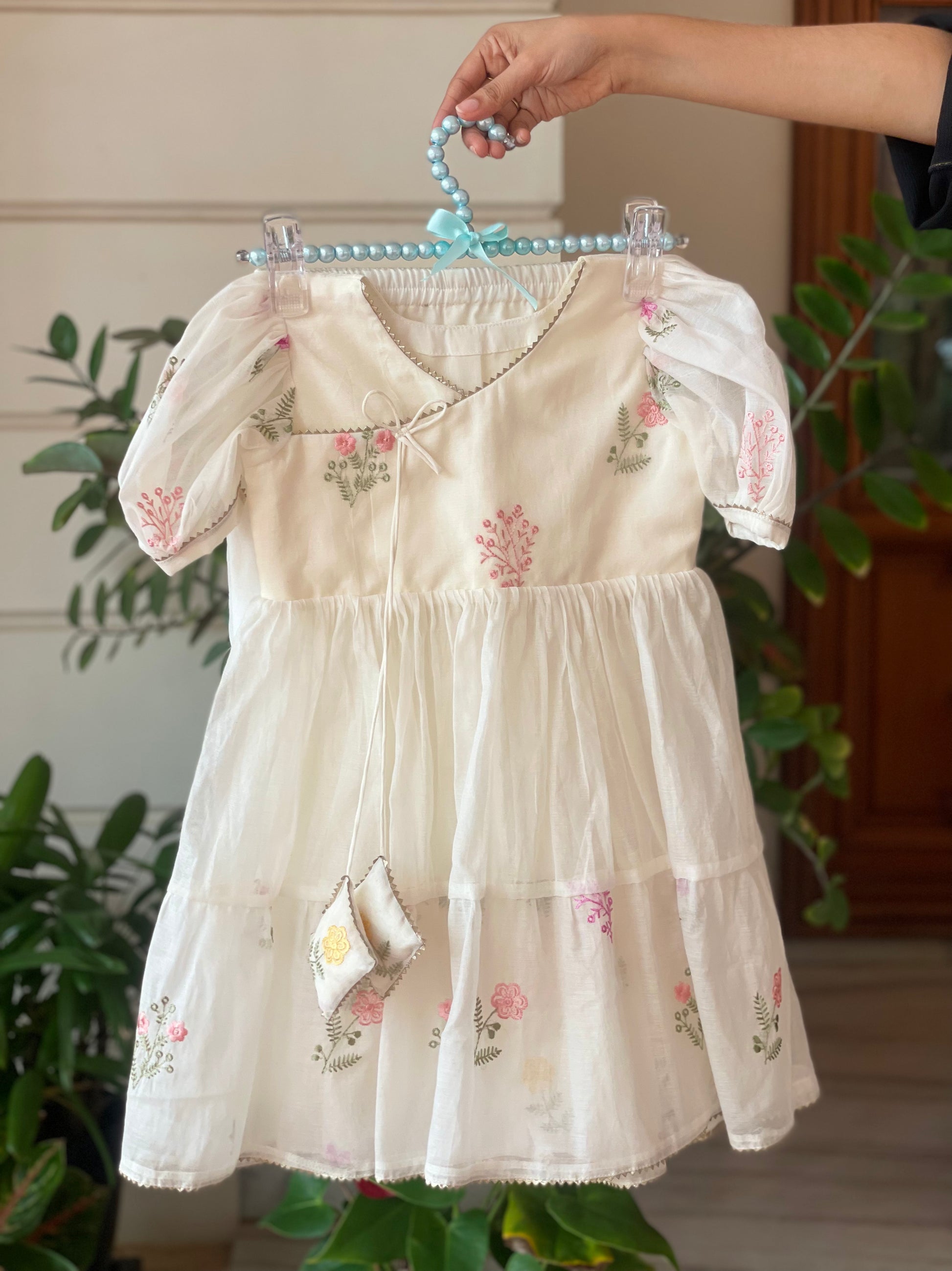 Sharara Set Off White