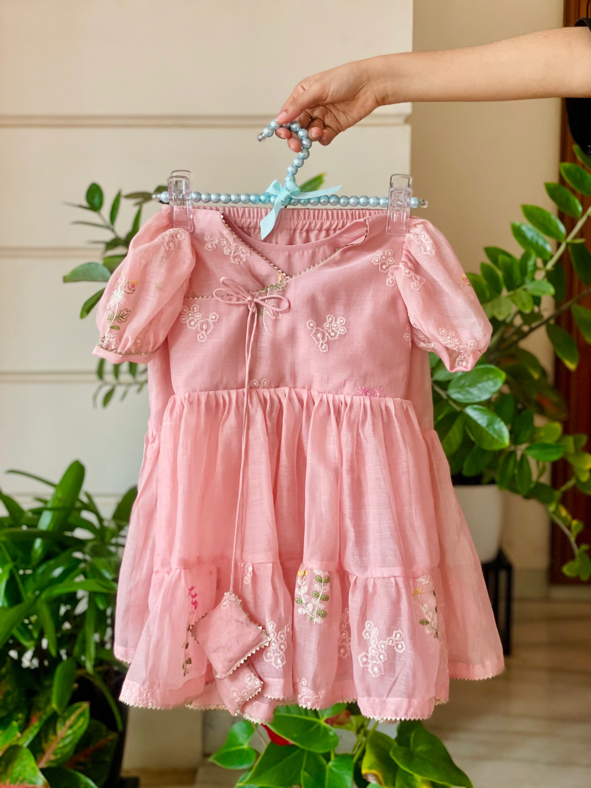 Sharara Set Blush pink