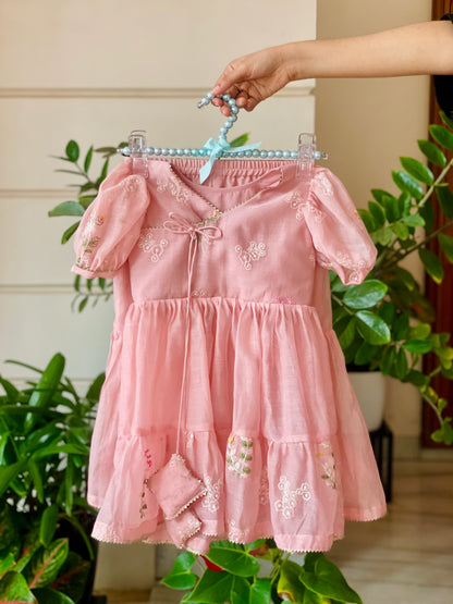Sharara Set Blush pink