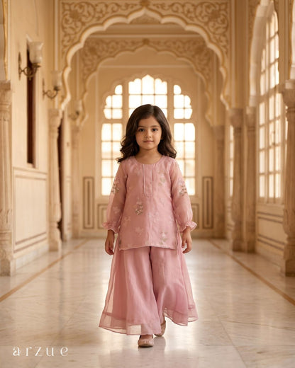 Guldasta Peach Blossom - Palazzo Set