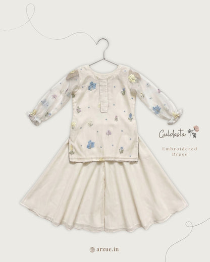 Guldasta Ivory White - Palazzo Set
