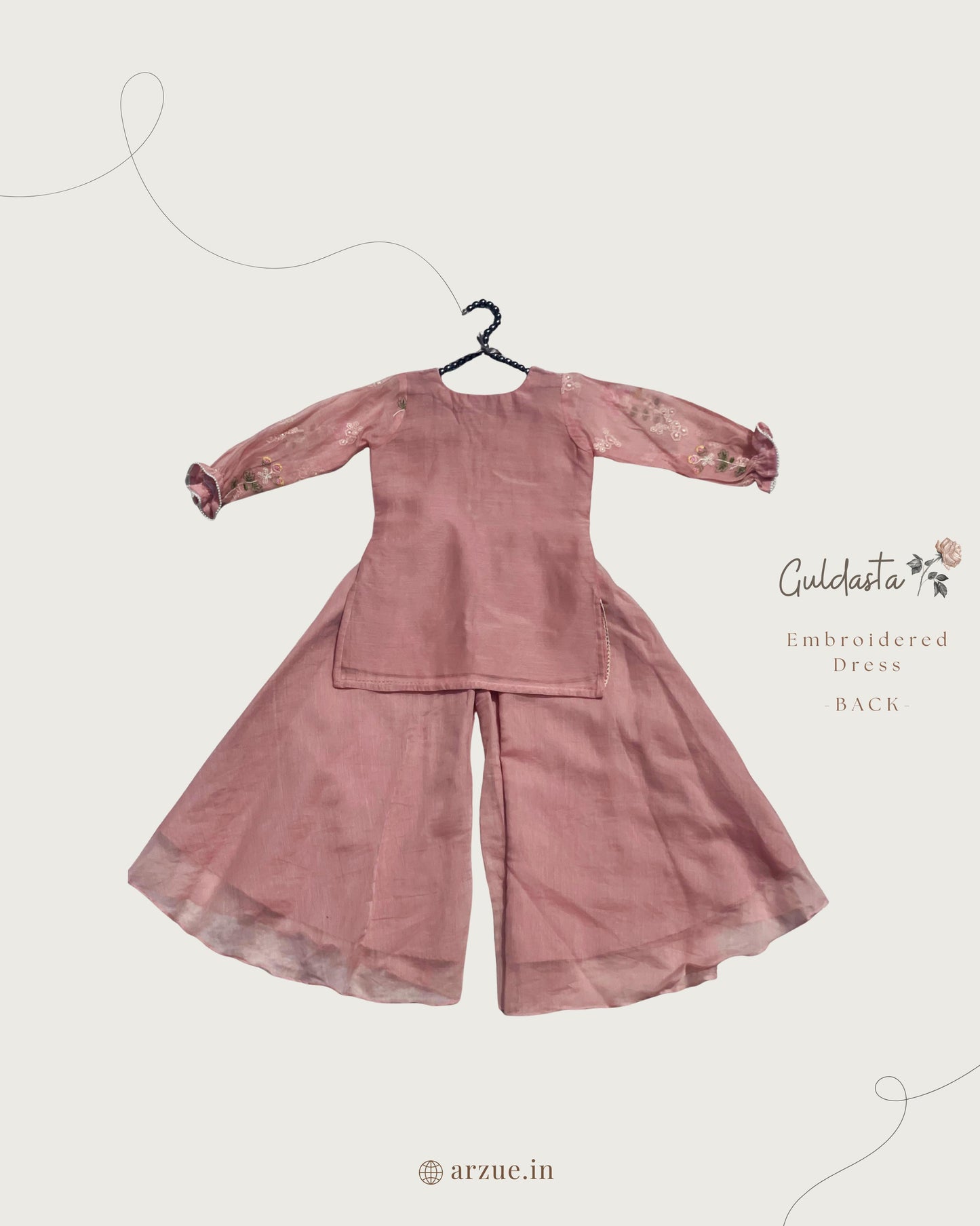 Guldasta Peach Blossom - Palazzo Set