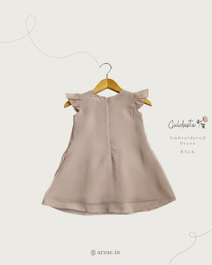 Flora Mul Chanderi - Frock