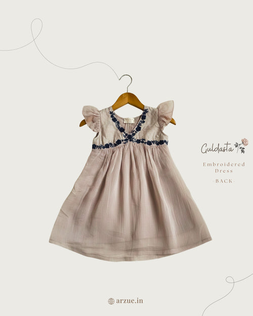 Flora Mul Chanderi - Frock