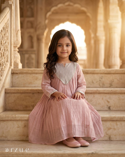Pink Anarkali