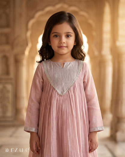 Pink Anarkali