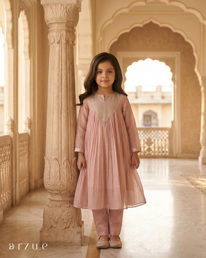 Pink Anarkali