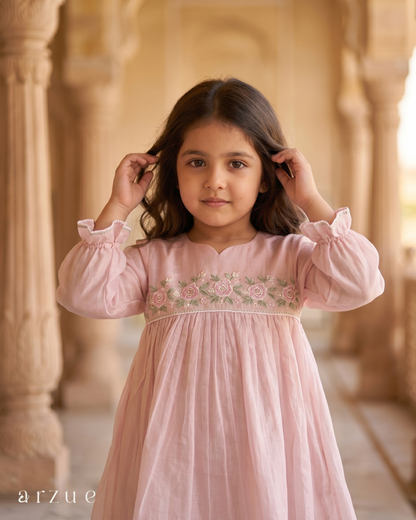 Rosa Pink - Frill Set