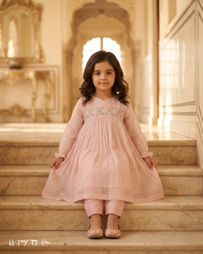 Rosa Pink - Frill Set