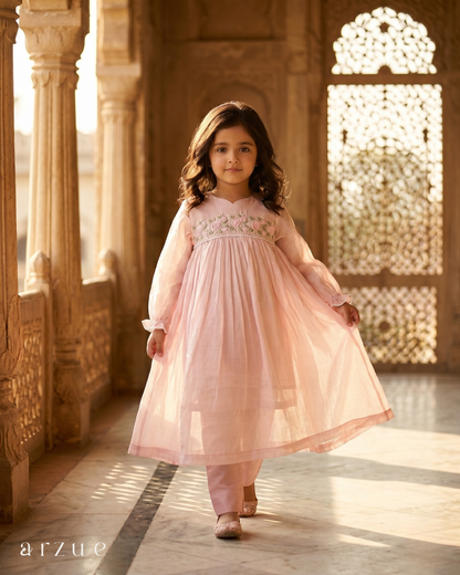 Rosa Pink - Frill Set