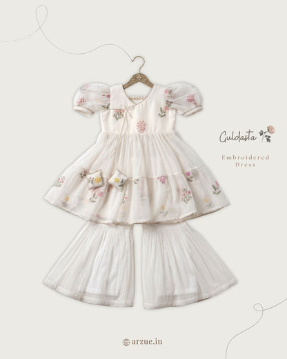 Guldasta Off White - Sharara Set