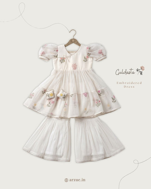 Guldasta Off White - Sharara Set