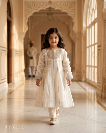 Guldasta White Dress